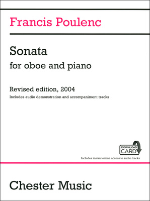 Chester Music - Poulenc Sonata For Oboe