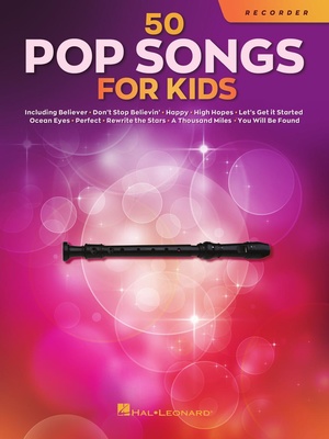 Hal Leonard - 50 Popsongs for Kids Recorder