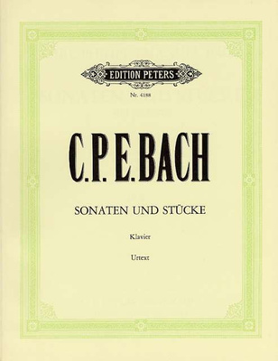 Edition Peters - C.Ph.E.Bach Sonaten und StÃ¼cke