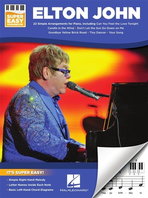 Hal Leonard - Elton John Super Easy