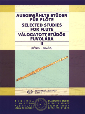 Editio Musica Budapest - AusgewÃ¤hlte EtÃ¼den Flute 2