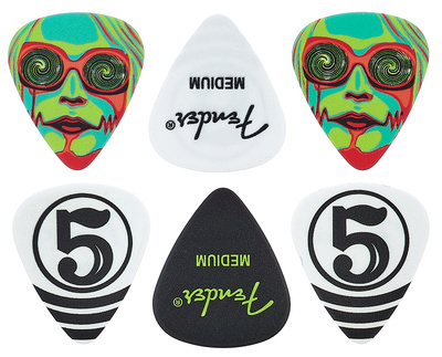 Fender - John 5 351 Celluloid Picks Set