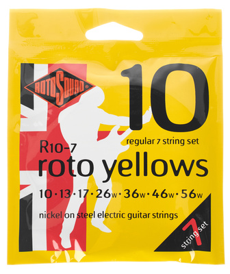 Rotosound - Roto Yellows R10-7