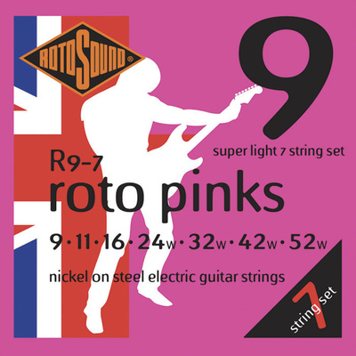 Rotosound - Roto Pinks R9-7