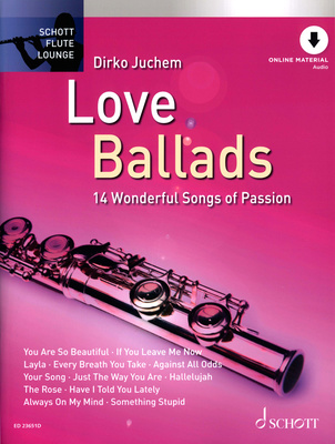 Schott - Love Ballads Flute