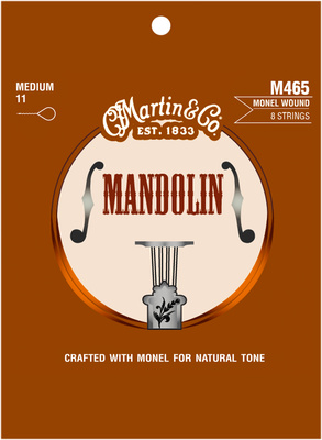 Martin Guitars - M465 Mandoline Medium Monel