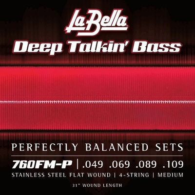 La Bella - 760FM-P Mini Flatwound
