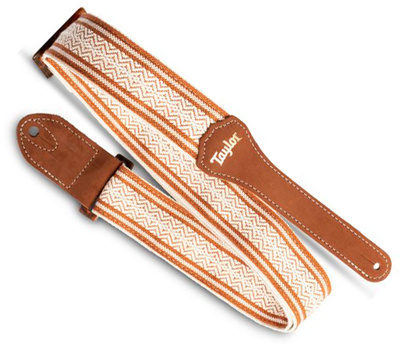 Taylor - Academy Guitar Strap Cotton WH