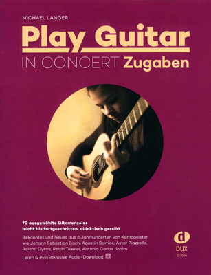 Edition Dux - Play Guitar In Concert Zugaben