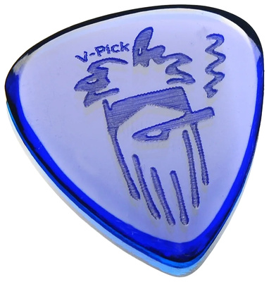 V-Picks - Billy Gibbons Sapphire Blue