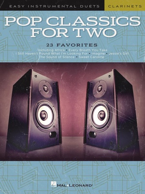 Hal Leonard - Pop Classics For Two Clarinets