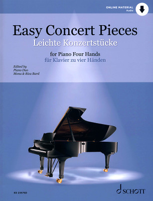 Schott - Easy Concert Pieces Piano Four