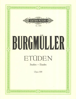 Edition Peters - BurgmÃ¼ller 18 EtÃ¼den op. 109
