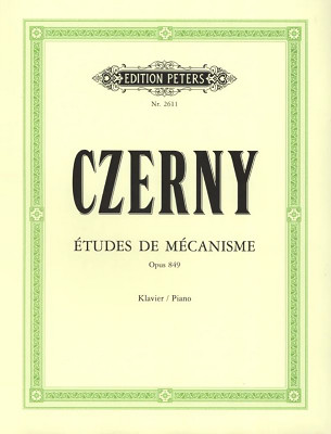 Edition Peters - Czerny Ãtudes de MÃ©canisme