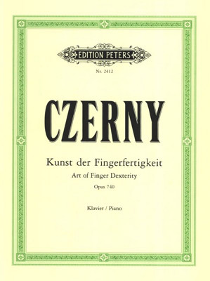 Edition Peters - Czerny Fingerfertigkeit