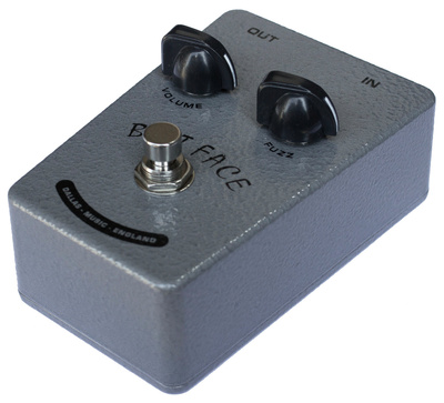 British Pedal Company - Dallas Brit Face Fuzz Silver