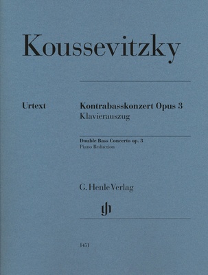 Henle Verlag - Koussevitzky Kontrabasskonzert