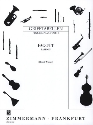 Zimmermann Verlag - Grifftabelle Bassoon