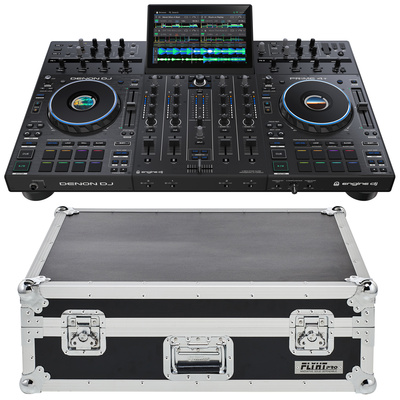 Denon DJ - Prime 4+ Flyht Pro Case Bundle