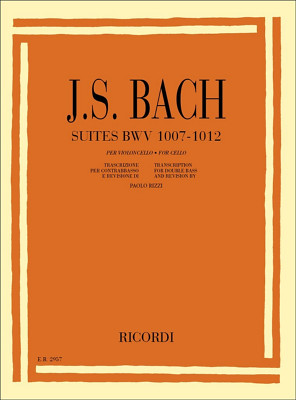 Ricordi - Bach 6 Suites Double Bass