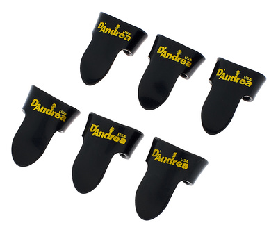 dAndrea - Finger Picks 6-Set Medium BL dAndrea - Finger Picks 6-Set Medium BL