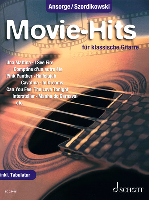 Schott - Movie-Hits klassische Gitarre