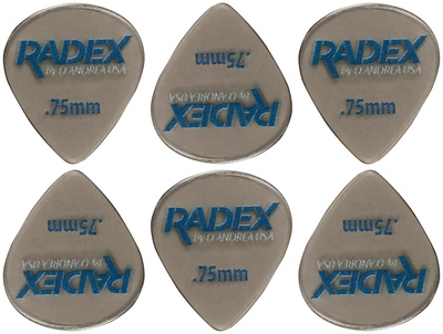 dAndrea - Radex Pick Set 0,75 Grey 551