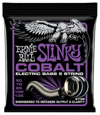 Ernie Ball - Power Slinky Cobalt 5-String