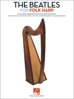 Hal Leonard - The Beatles For Folk Harp