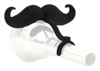 Brasstache - Mustache Clip for Trombone L