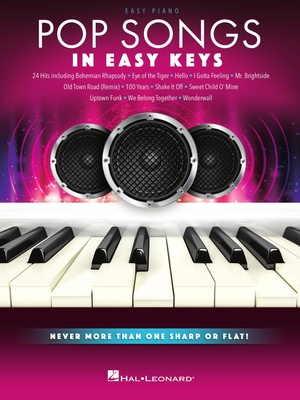 Hal Leonard - Pop Songs In Easy Keys Piano