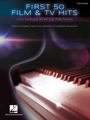 Hal Leonard - First 50 Film & TV Hits Piano