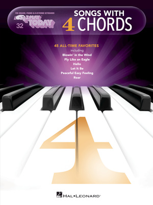 Hal Leonard - Songs with 4 Chords Piano