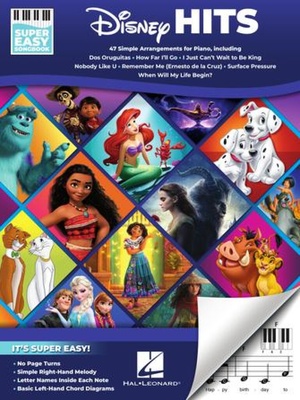 Hal Leonard - Disney Hits Super Easy