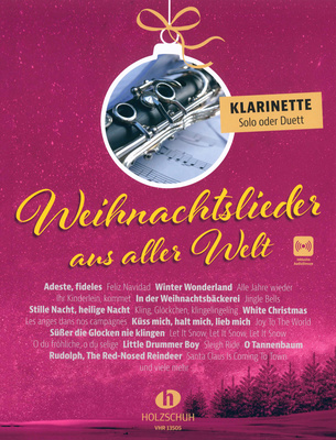 Holzschuh Verlag - Weihnachtslieder Klarinette
