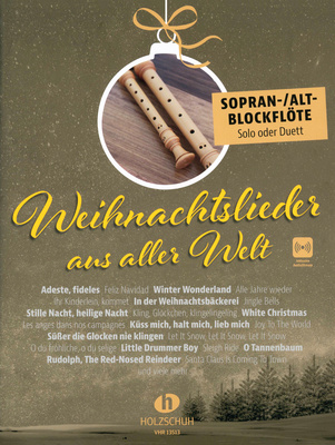 Holzschuh Verlag - Weihnachtslieder Sopran/Altblo