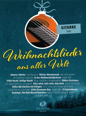 Holzschuh Verlag - Weihnachtslieder Gitarre solo