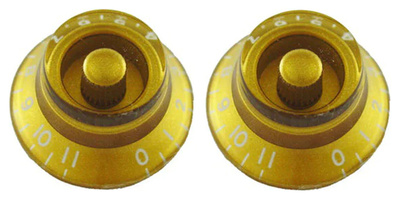 Allparts - Bell Knobs to 11 Gold
