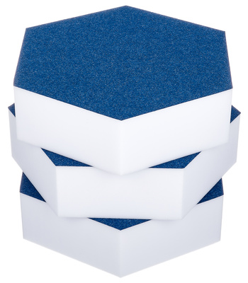 t.akustik - Hexagon Melamine Light Blue 75