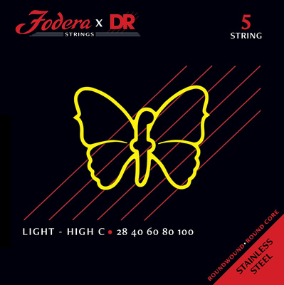Fodera - x DR 5-String High C Light S