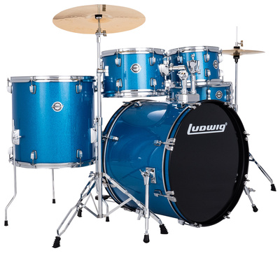 Ludwig - Accent Fuse 5pc Blue