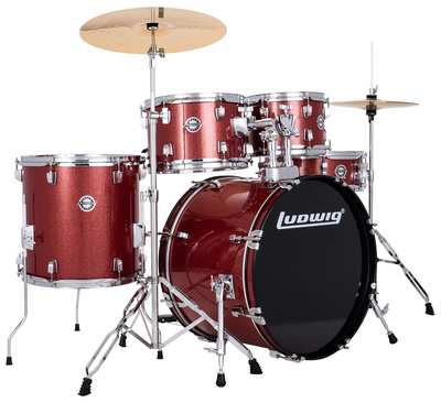 Ludwig - Accent Drive 5pc Red