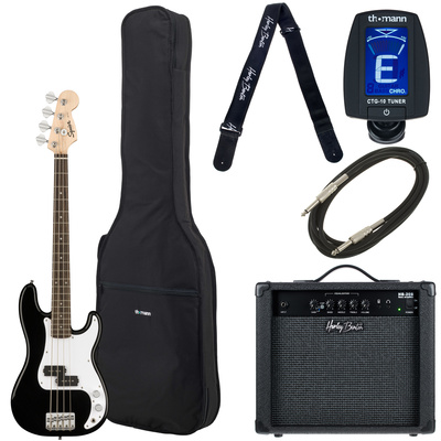 Squier - Mini P Bass Black Set