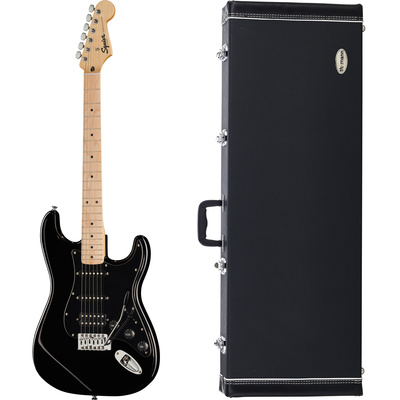 Squier - Sonic Strat HSS Black Bundle
