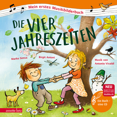 Annette Betz Verlag - 4 Jahreszeiten Musikbilderbuch