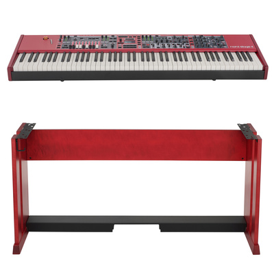 Clavia Nord - Stage 4 88 Wood Stand Bundle