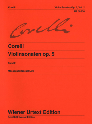 Wiener Urtext Edition - Corelli Violinsonaten 2