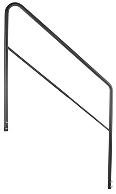 Stageworx - Stair Railing 3 - 6 Steps Bk