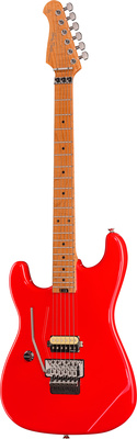 Harley Benton - ST-80FR MN LH Radiant Red