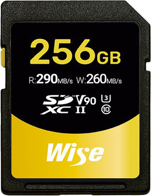 Wise - SDXC UHS-II V90 256GB